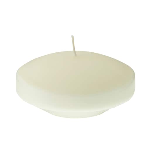 Michaels, Basic Elements™ Ivory Floating Candles, 4ct. by Ashland® – Category: Wax Candles